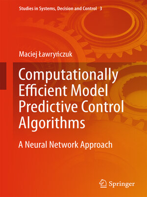 cover image of Computationally Efficient Model Predictive Control Algorithms